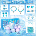 Bath Bombs for Kids with Surprise Inside, 8 Pack Bath Bombs with Frozen Toys, Princess Jewelry & Cross-Body Bag, Natural Fizzy Bubble Bath Balls