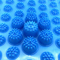 Silfrae Reflexology Massage Foot Mat, Acupuncture, Acupressure, Stress Release. (Lightblue)