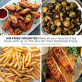 Ninja Air Fryer, Roast, Bake, Air Fry, Roast, Broil, Reheats, & Dehydrates, 4-In-1, Fries, Frozen Food, Veggies, and Juicy Meat, Less Oil, Easy