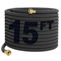 Soaker Hose 25 FT for Garden Beds,Heavy Duty Solid Brass Connector 1/2â Ruber Drip Irrigation for Flower Bed&Yard,Landscaping