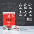 Lakanto Classic Monk Fruit Sweetener with Erythritol Packets - White Sugar Replacement, Zero Net Carbs, Zero Calorie, Sweeten on the Go, Coffee,