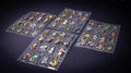 Arcknight Flat Plastic Miniatures: Mankind Horde; 31 Unique Human-Themed Enemy Minis for DND 5E and Pathfinder; Affordable, Skinny Figurines for