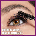 Maybelline the Falsies Lash Lift Washable Mascara Volumizing, Lengthening, Lifting, Curling, Multiplying, Eye Makeup, Blackest Black, 1 Count