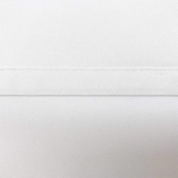 Space Maker Extra-Long 21" Drop Length Bed Skirt, Queen, White