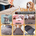 2-Pack Pet Hair Removal Tool - Carpet Rake and Squeegee for Pet Hair Remover Tool - Lint Remover and Hair Scraper for Couch - Easy to Clean Fuzz
