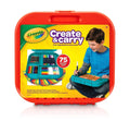 Crayola Create 'N Carry Art Set (75Pcs), 2-In-1 Lap Desk & Carrying Case, Art Kit for Kids Crafts, Drawing & Coloring Supplies, Easter Gifts for Kids