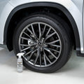 Aero Cosmetics Ceramic Tire Dressing Protector, No Tire Shine, No Dirt or Brake Dust Attracting Residue 16 Fl. Oz (2-Pack) Satin/Matte Finish