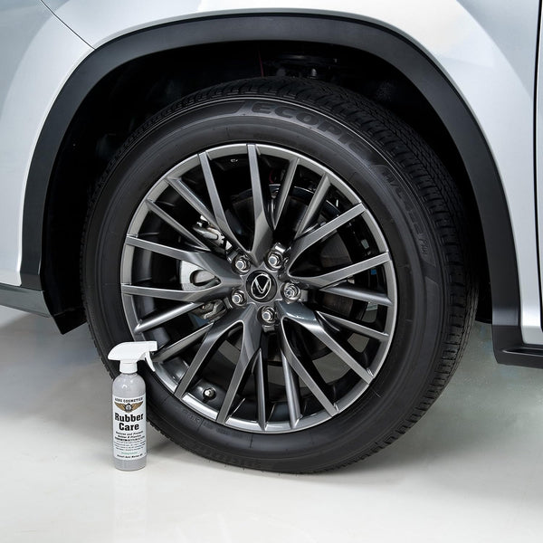 Aero Cosmetics Ceramic Tire Dressing Protector, No Tire Shine, No Dirt or Brake Dust Attracting Residue 16 Fl. Oz (2-Pack) Satin/Matte Finish