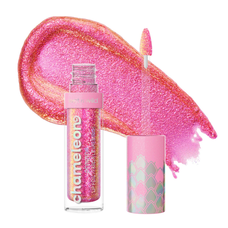 wet n wild Chameleon Chrome Lip Foil, Bold Light-Reflecting Pigments, Multidimensional Shine, Non-Sticky Smooth Formula,Vegan & Cruelty-Free -