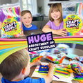 Arts and Crafts Supplies Kit for Kids - Boys and Girls Age 4 5 6 7 8 Years Old - Toddler Art Set Activity Materials in Bulk - Great for Preschool,