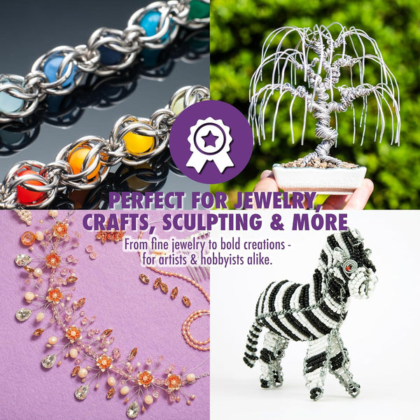 Artistic Wire 28 Gauge Stainless Steel Craft Jewelry Wrapping Wire Wire, 40 Yd