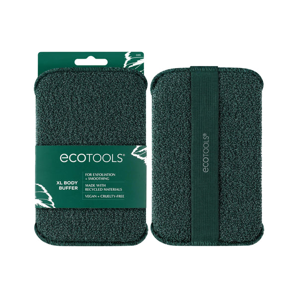 Ecotools XL Body Buffer, Exfoliating Body Scrubber, Large Sponge for Whole Body Cleansing, Quickly Remove Dry Skin, Eco-Friendly Bath Accessory