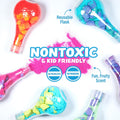 Tub Works® Kids Bath Bomb Potion™ Bath Toy, Variety 6 Pack | Nontoxic | Fizzes, Foams & Bubbles with an Eruption of Color | Interactive Bath Bombs