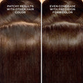 John Frieda Precision Foam Colour, Medium Natural Brown 5N, Full-Coverage Hair Color Kit, Anti-Fade Gray Coverage, Deep Color Saturation Hair Dye,