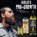 Arlo'S Pro-Growth Hair and Beard Oil 8 Oz. - Hair Oil, Mustache Oil and Beard Oil Growth