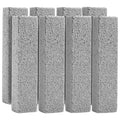 8 Pack Pumice Stone for Toilet Bowl Cleaning, Scouring Stick Remove Toilet Bowl Hard Water Rings, Calcium Buildup and Rust Suitable for Cleaning