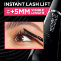 LâOrÃ©al Paris Telescopic Lift Washable Mascara, Lengthening and Volumizing Eye Makeup, Lash Lift with up to 36HR Wear, Black, 0.33 Fl Oz