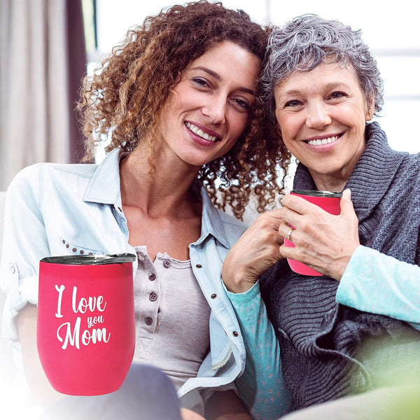Gifts for Mom - Tea Lovers Gift Basket, Set Includes Temperature Retention Cup 12 Special Blend Teabags & Honey Presented in Beautiful Gift Bag