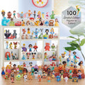 Disney100 Years of Small but Mighty, Limited Edition 10-Piece Figure Set, Kids Toys for Ages 3 up by Just Play