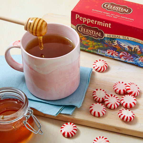 Celestial Seasonings, Tea, Peppermint, 20 Ct