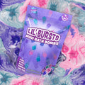 Lil' Bursts Mini Bath Bombs for Kids, 90 Count, Cosmic | Nontoxic | Tiny with a Burst of Color, Foam & Bubbles | Customize with Fun Colors |