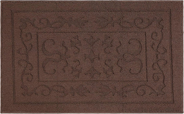 FONEYI Indoor Doormat, Front Back Door Mat 24"X36" Washable, Rubber Backing Non Slip Door Mats, Low-Profile Absorbent Entrance Doormat inside