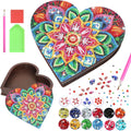 Diakud Gifts for 6 7 8 9 10 11 12 Year Old Girls, Diamond Art Kits Arts and Crafts for Kids Ages 8-12 Toys for Girls 10-12 Years Old Jewellery Box