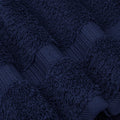 Chakir Turkish Linens | Hotel & Spa Quality 100% Cotton Premium Turkish Towels | Soft & Absorbent (4-Piece Washcloths, Navy)
