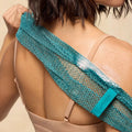 Ecotools Exfoliating Bath Net, Inspired by African Bath Net Sponge, Exfoliates & Cleanses Whole Body, Flexible & Reusable, Eco-Friendly Body