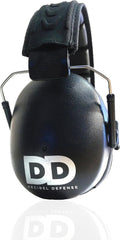 Professional Safety Ear Muffs by Decibel Defense - 37Db NRR - the HIGHEST Rated & MOST COMFORTABLE Ear Protection for Shooting & Industrial Use -