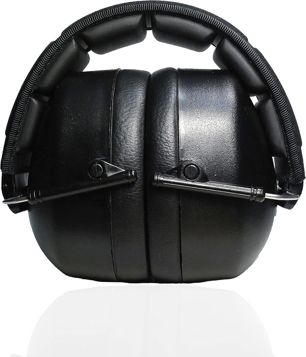 Professional Safety Ear Muffs by Decibel Defense - 37Db NRR - the HIGHEST Rated & MOST COMFORTABLE Ear Protection for Shooting & Industrial Use -