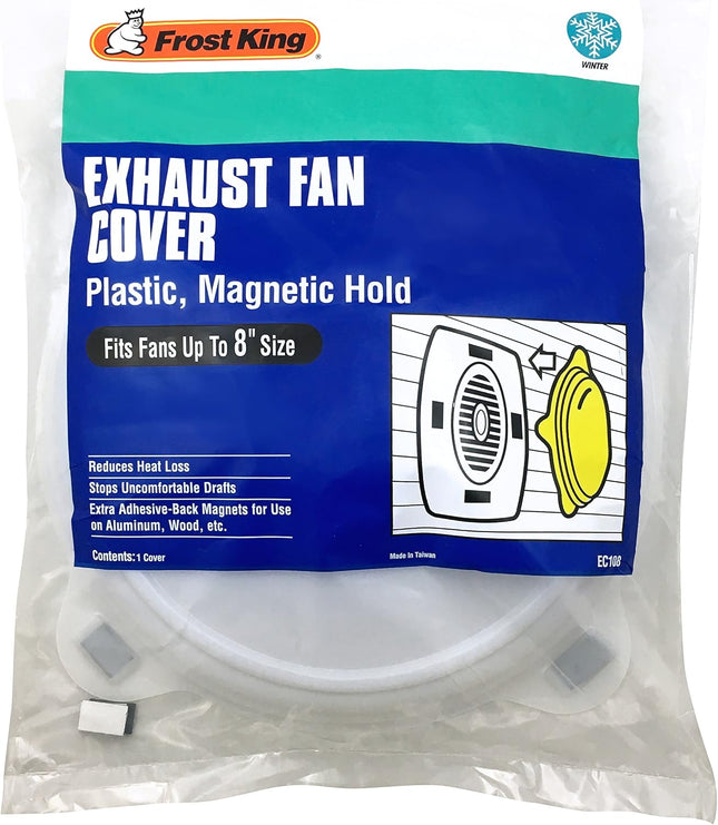 Frost King Exhaust Fan Cover, 10-1/4" Diameter for 8" Fan