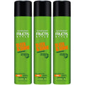 Garnier Fructis Style Sleek and Shine Anti-Humidity Hairspray, Ultra Strong Hold, Frizz Protection 8.25 Oz, 3 Count (Packaging May Vary)