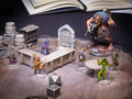 Arcknight Flat Plastic Miniatures: Mankind Horde; 31 Unique Human-Themed Enemy Minis for DND 5E and Pathfinder; Affordable, Skinny Figurines for