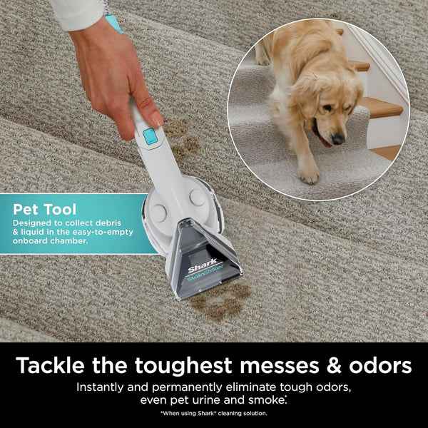 Shark Stainstriker Pro Bundle for All Shark Stainstriker Portable Cleaners, for Carpets & Area Rugs, Instantly Eliminates Odors, 32Oz OXY