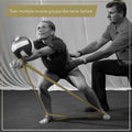 THERABAND CLX Resistance Band with Loops, Fitness Band for Home Exercise and Full Body Workouts, Portable Gym Equipment for Home Training, Gift