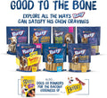 Purina Busy Bone Made in USA Facilities, Long Lasting Small/Medium Breed Adult Dog Chews, Peanut Butter Flavor - (Pack of 4) 6 Ct. Pouches