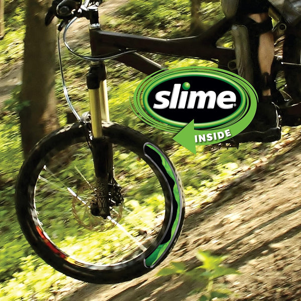 Slime 10003 Bike Tube Puncture Repair Sealant, Prevent and Repair, Suitable for All Bicycles, Non-Toxic, Eco-Friendly, 8Oz Bottle