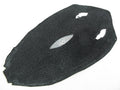 PELGIO Genuine Stingray Skin Leather Hide Pelt Black (5" X 8")