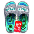Shiatsu Home Acupressure Massage Slippers for Plantar Fasciitis, Acupuncture Foot Massager, Pain Relief & Muscle Relaxation