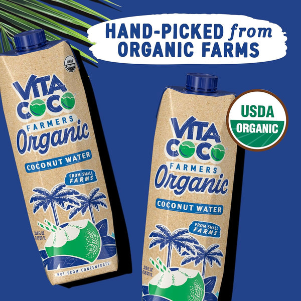 VITA COCO Organic Coconut Water, 33.8 FZ