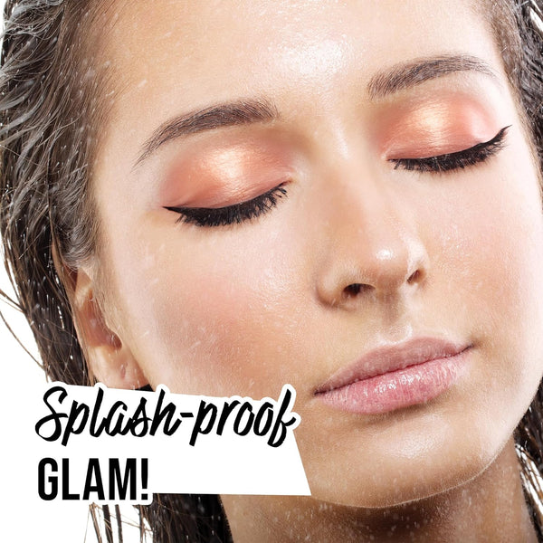 NOON'S up Flat Eye-Liner - Waterproof Liquid Eyeliner Pen | Ultra-Slim & Bold Honey Brown Eyeliner Liquid | Quick Dry Waterproof Eyeliner Pen