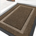 OLANLY Front Door Mat Indoor Outdoor Entrance, Waterproof All-Season, All-Weather Doormat, Sturdy Natural Rubber, Fade Resistant, Low Profile,