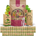 55 Vegetable Seeds Variety Pack - 35,600+ Non-Gmo Heirloom Seeds for Planting Vegetables and Fruits in Individual Seed Packets, Home Garden Seeds