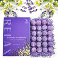 Zen'S 24-Piece Lavender & Chamomile Bath Bombs for Women Men & Kids. Handmade, Natural & Organic for a Relaxing Bath Gift Set Lavender Essential Oil
