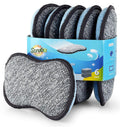 Multi-Purpose Sponges Kitchen by Scrub-It - Non-Scratch Microfiber Sponges for Cleaning, along with Heavy Duty Scrubbing Power - Reusable Dish