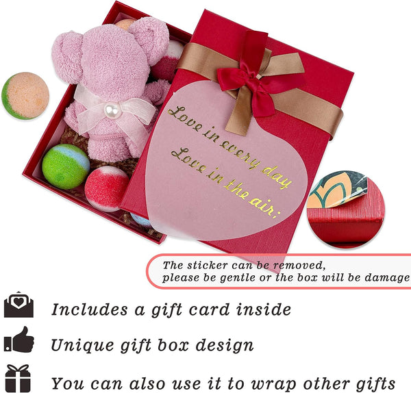 Bath Bombs, 12PCS Bath Bomb Set for Women Gift, Natural Organic Bath Fizzy Bomb with Pure Essential Oil, Relaxing Mini Bathbombs with Reusable