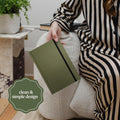 Undated Daily Planner for Productivity & Work â Hardcover, 120 Days, with Habit Tracker & Goal Setting. Monthly, Weekly & Daily Work Planner.