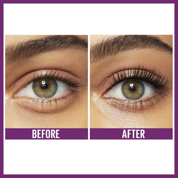 Maybelline the Falsies Lash Lift Washable Mascara Volumizing, Lengthening, Lifting, Curling, Multiplying, Eye Makeup, Blackest Black, 1 Count