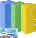 36 Pk Pop-Up Compressed Cellulose Sponges, Heavy Duty Scrub Kitchen Sponge, Clean Tough Messes without Scratching Eco Friendly Reusable